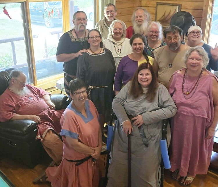 Calanais Nuadh at the shire picnic, 2025. Copyright 2025 Max Nuckolls